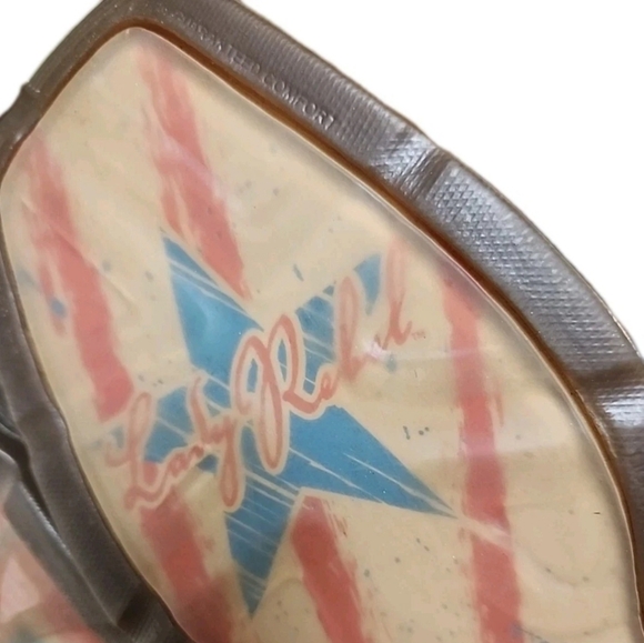 New Durango Lady Rebel 10" Brown Leather Vintage Flag Western Boots Womens 9M - Picture 12 of 16